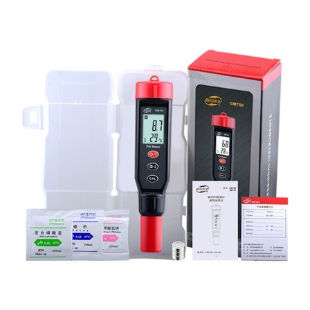 PH Meter Vanntett Digital PH Meter Høy nøyaktighet PH Meter