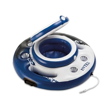 Stort flydende køleskab til en swimmingpool med en diameter på 89 cm INTEX 56822