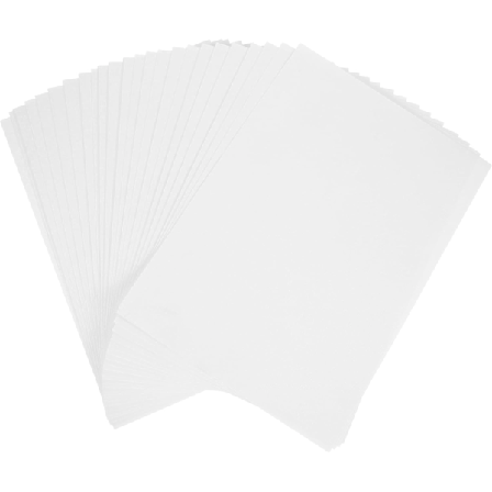 A4 Tykt Akvarelpapir Sæt 50 Ark Blankt Kunstpapir til Maling Akvarel Tegneark