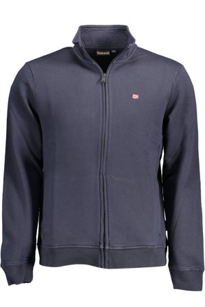 Napapijri Felpa Con Zip Uomo Blu