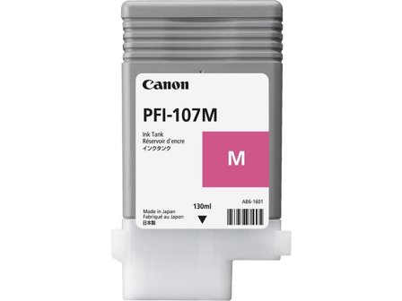 Canon Bläckbehållare, PFI-107 M, 6707B001, magenta, singelförpackning - Lyreco - Toner och bläck - Bläckpatroner - Bläckpatroner Canon