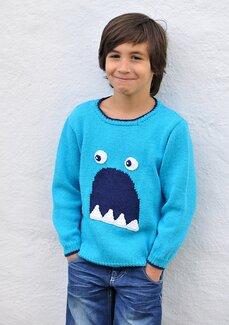 Beskrivning Tröja med hajgap