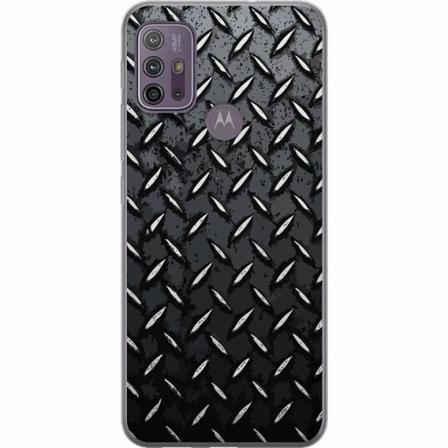 Motorola Moto G10 Genomskinligt Skal Metalliskt Mönster