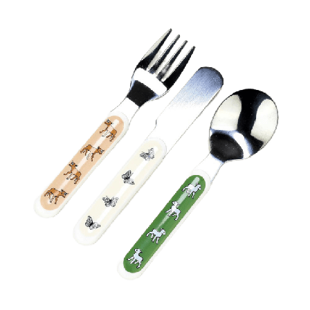 RättStart Barnen i Bullerbyn, Barnbestick Mata & äta Unisex ONESIZE