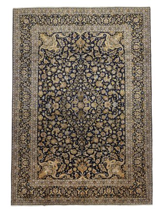 Medaille Groot Keshan Vloerkleed 330X451 Wol