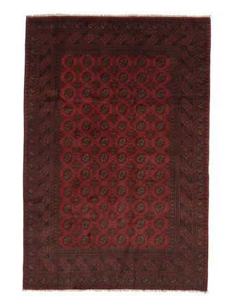 Medaillon Afghan Fine Teppich 200X292 Wolle