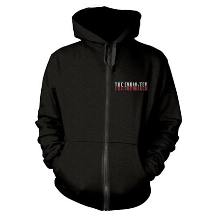The Exploited Unisex Adult Barmy Army Full Zip Hoodie M Black