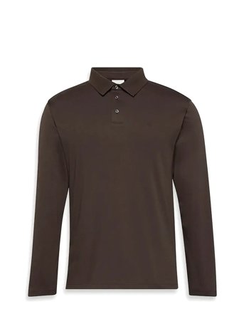 Calvin Klein | Ls Supima Cotton Solid Polo | L