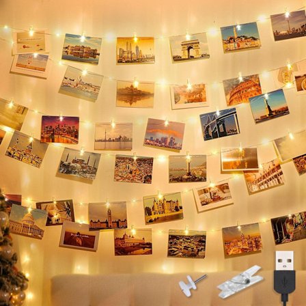 Foto Fe-lys, 10M Soveværelse Fe-lys 100 Foto Fe-lys