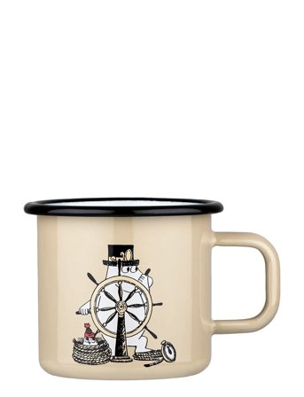Muurla | Moomin Enamel Mug 37Cl The Adventurer | 37 cl
