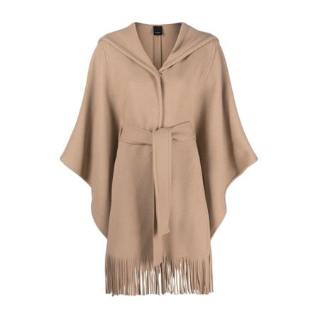 Pinko, Melania Cape Beżowy, Kobieta, Rozmiar: M