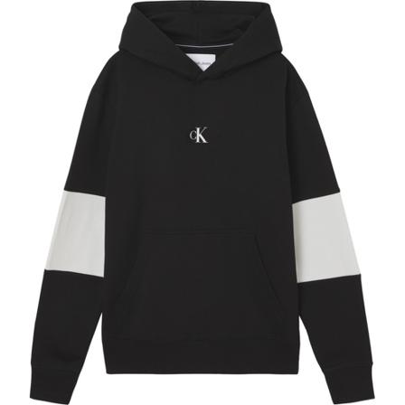 Calvin Klein, Hoodies Zwart, Heren, Maat:L