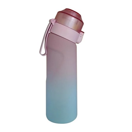 Tritan vattenflaska Air Water Up Bottle Frostad 650 ml Air Startup Set Vattenkopp för camping sport