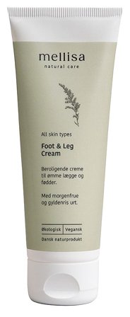 Mellisa Foot & Leg Cream 75 ml, Skincare, Fodpleje, Fodcreme