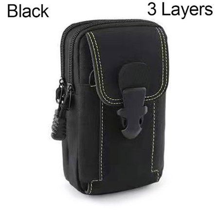 Tactical Molle Pouches Liten ficka SVART 3 LAG 3 LAG