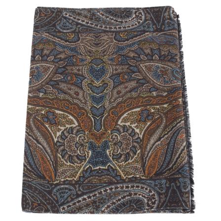 Kiton, Silky Scarves Niebieski, Kobieta, Rozmiar: ONE Size
