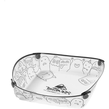 Taitettava leirintäastiasto, kannettava lautanen, vesimuki, kokoontaitettava sarja