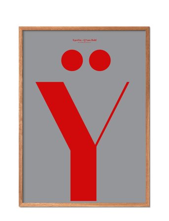 Poster & Frame Ilwt-Y - Multi/patterned - 50X70CM