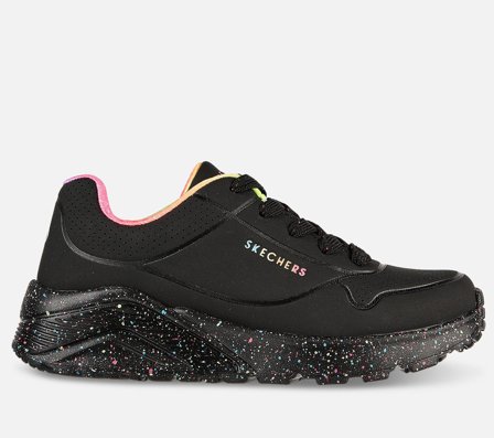Skechers, Uno Lite - Rainbow Speckle, Tyttö