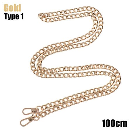 Laukkuketjun olkalaukun hihnat GOLD 100 CMTYPE 1 TYPE 1 - varastossa