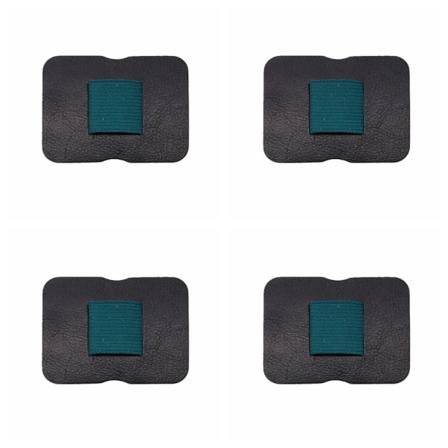 4stk Penneklemmer Penneholder MØRKEGRØNN Dark Green