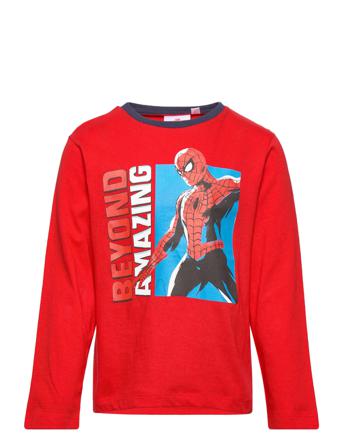 Long-Sleeved T-Shirt T-shirts Long-sleeved T-shirts Röd Spider-man
