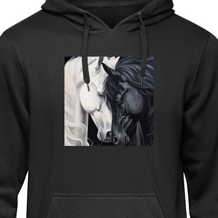 Hoodie Hest i kærlighed