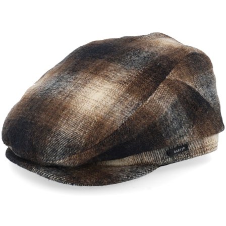 Barts - Oslo Cap Brown Flat Cap Flatcap Brown Cap - @ Hatstore