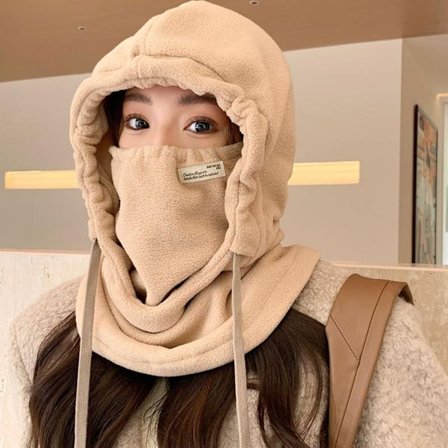 Cap Tuulenpitävä Bomber-hattu KHAKI