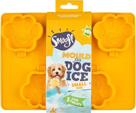 Smoofl Dog Ice Form muotit koiran jäätelölle, S