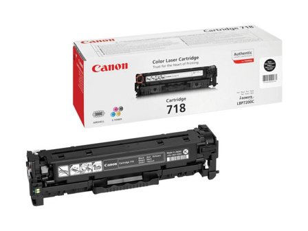 Canon Toner 718, 2662B002AA, svart, singelförpackning - Lyreco - Toner och bläck - Tonerkassetter - Toner Canon