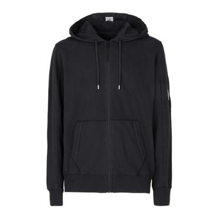 C.p. Company Zip-throughs , Zwart , Heren , Maat: 3XL Hoodies & sweatvesten