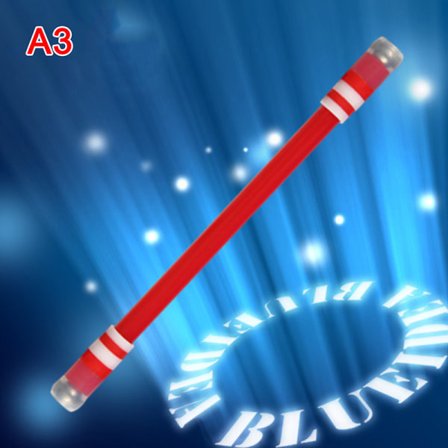 1. nyhedsspindende pen Roterende Gaming kuglepen til børn Rød One Size