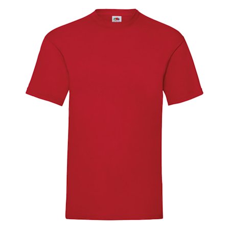 Fruit Of The Loom Mens Valueweight Kortärmad T-shirt M Tegel