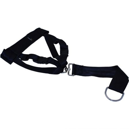 Happy Pet - PetGear Hundesele - Svart - for store hunder