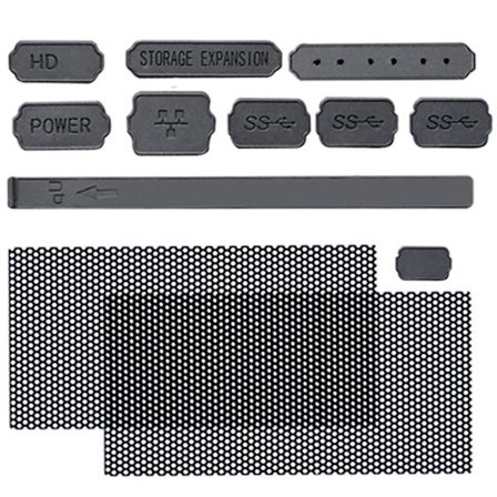 1 set dammfilter dammnät hållare hörlursstativ för Box Series X/s Abs-