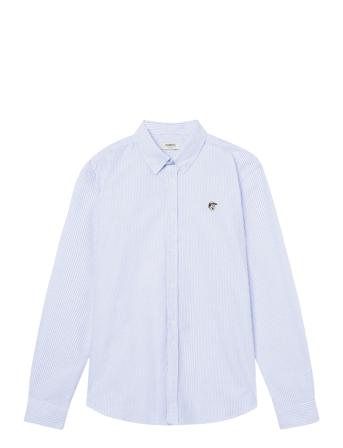 Stripes Emilio Shirt Blue Pompeii
