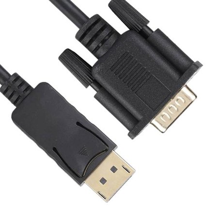 1080P HD DisplayPort till VGA Kabeladapter för PC Laptop (1.8m)