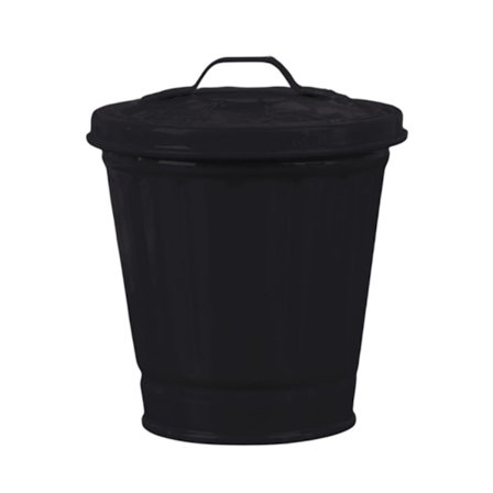 Työpöydän roskakori kannen kanssa, ämpärimuotoinen, vuotamaton, suuriaukkoinen, BY-merkkisen jäteastian säilytys