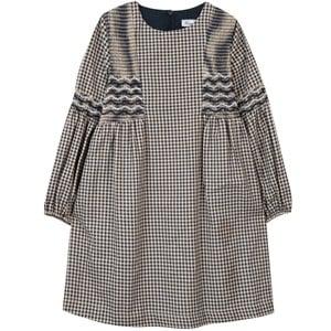 Tartine et Chocolat Checked Dress Marine 14 Years - Dresses - 14 years - Navy - Mädchen