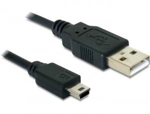 Delock USB-kabel - USB til mini-USB type B - 70 cm