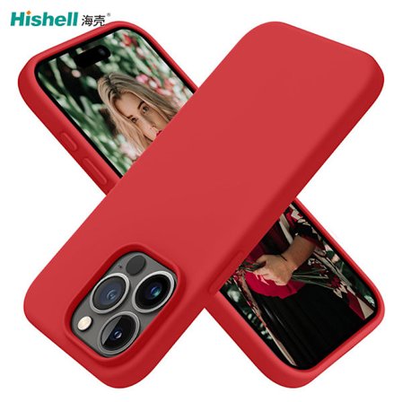 /HH/TPU Aito nestemäinen silikonikotelo Pehmeä kumipuskuri Aito silikoni iPhone 16 Pro Max 16 Plus -puhelimelle
