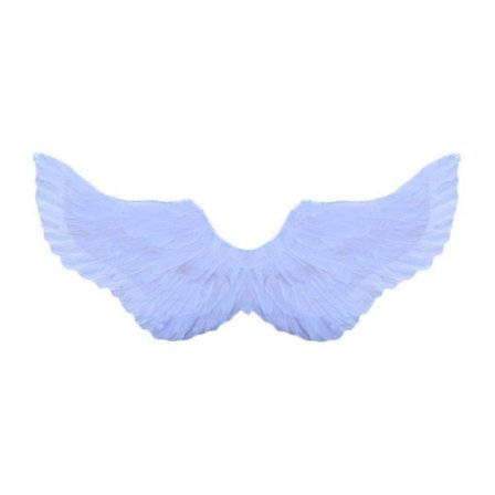 Black Angel Wings for Adults - 80x40cm - Black Feather Wing - Costume Wings - Large Angel Wings