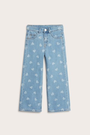 Kappahl | Wide jeans mid waist | Ljus denim