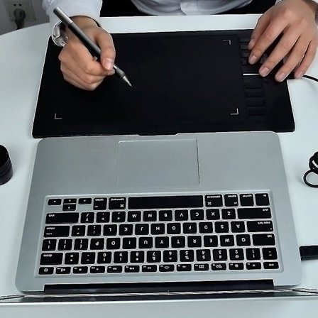 358mm*210mm Digital Tegnetablet Håndskrivningsbræt