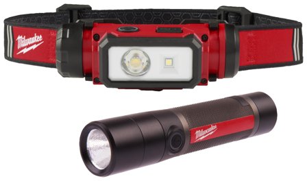 Milwaukee L4 FMHL2LED-302 Lampesæt, Maskiner