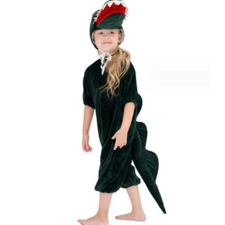 Halloween tecknad krokodilbody för barn S