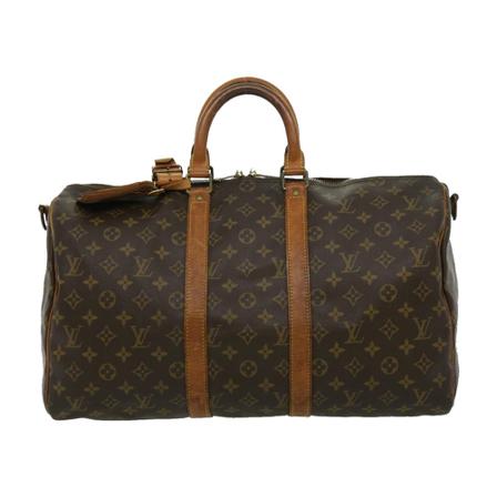 Louis Vuitton Vintage, Weekend Bags Bruin, unisex, Maat:ONE Size