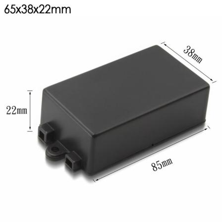 Elektronisk prosjektboks Vanntett deksel Prosjekt 65X38X22MM 65x38x22mm