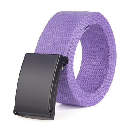 Bælte i lys lilla canvas